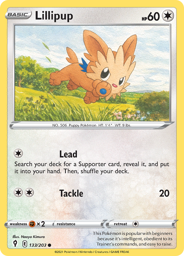 Evolving Skies Lillipup #133/203