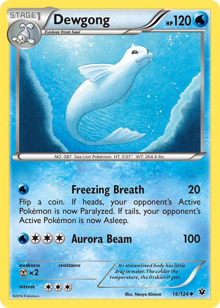 Fates Collide Dewgong #16/124