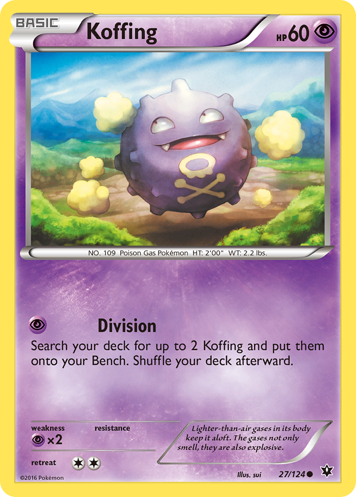 Fates Collide Koffing #27/124