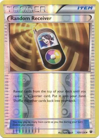 Fates Collide Random Receiver #109/124 reverse holo