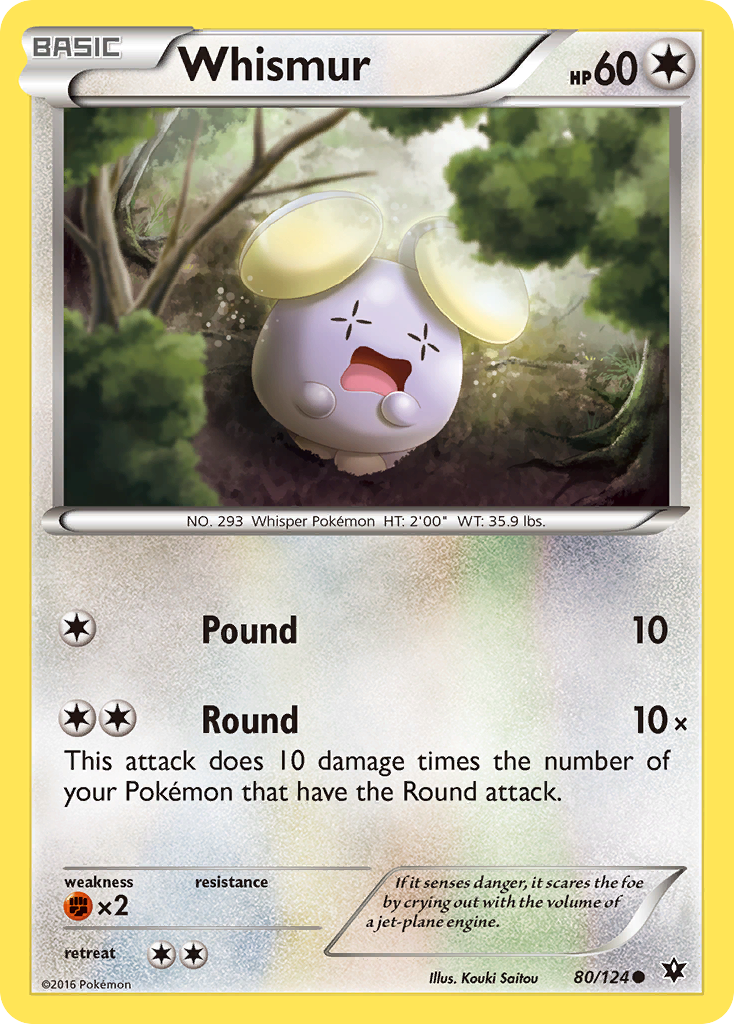 Fates Collide Whismur #80/124