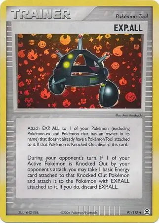 FireRed & LeafGreen Exp. All #91/112 reverse holo
