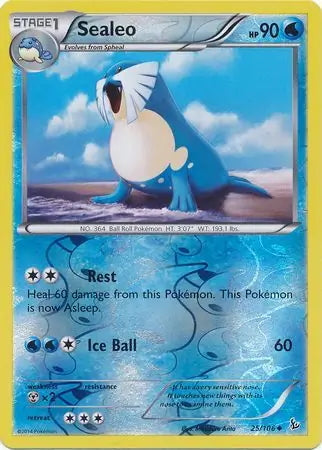 Flashfire Sealeo #25/106 reverse holo
