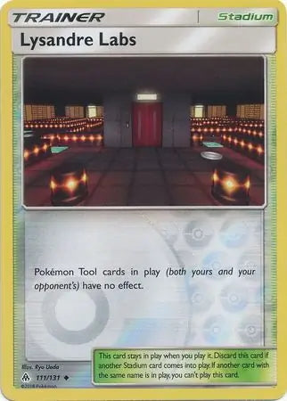 Forbidden Light Lysandre Labs #111/131 reverse holo