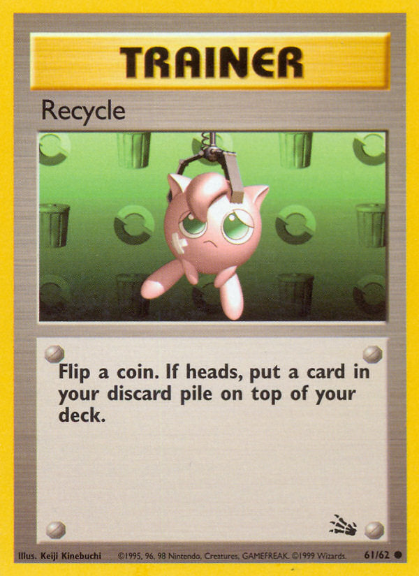 Fossil set Recycle #61/62 unlimited