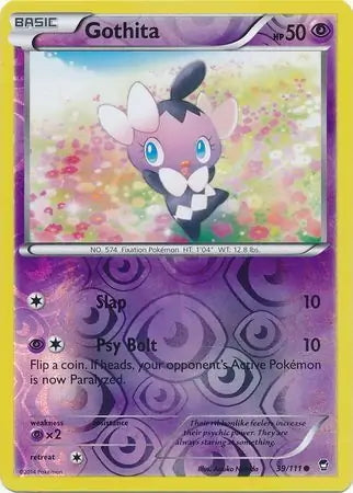 Furious Fists Gothita #39/111 reverse holo