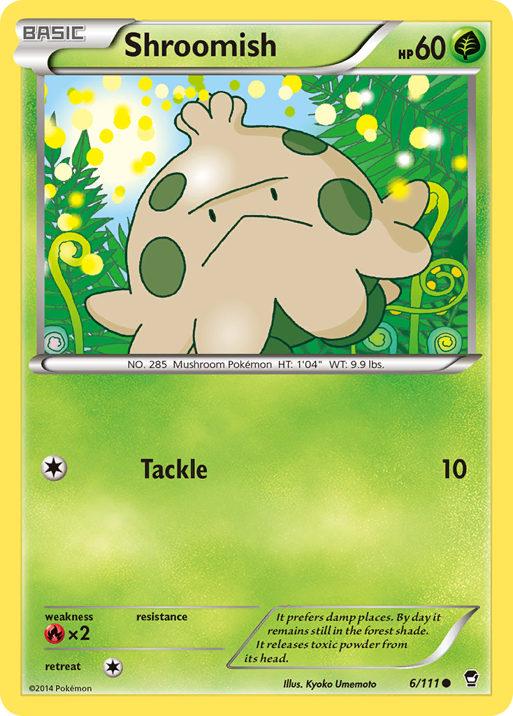 Furious Fists Shroomish #6/111