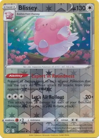 Fusion Strike Blissey #203/264 reverse holo