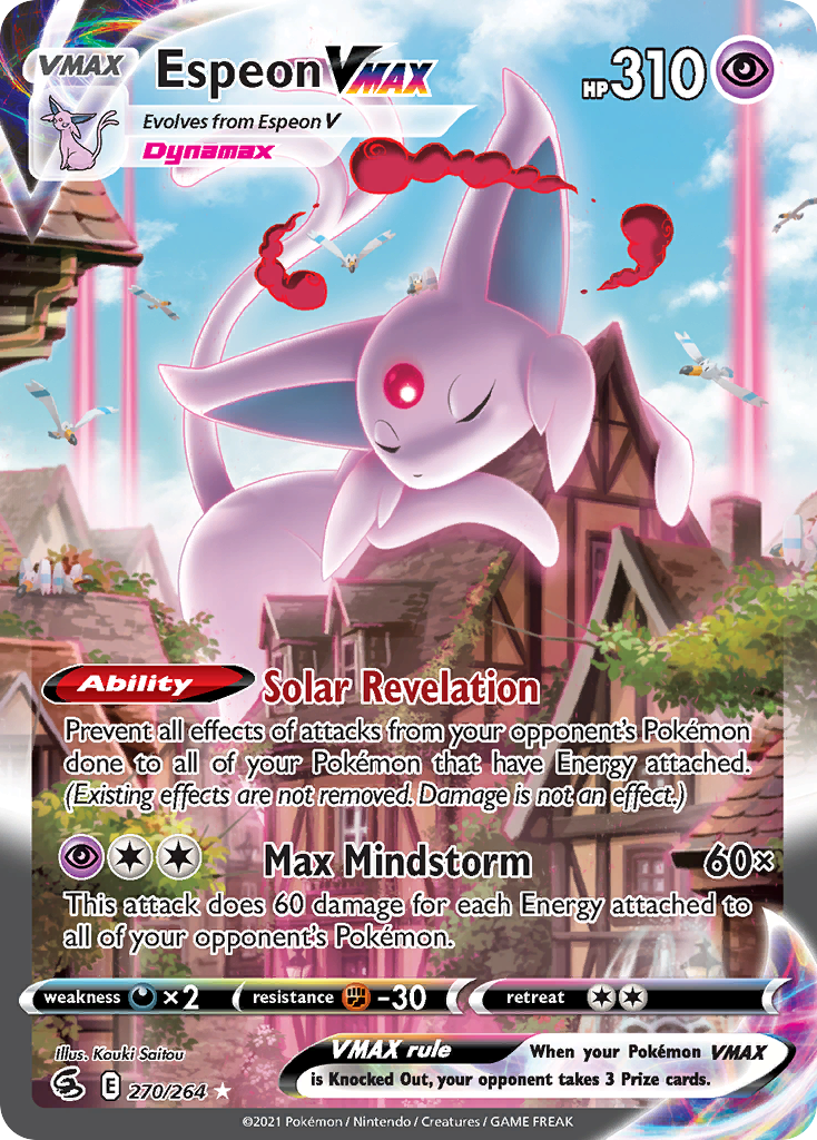 Fusion Strike Espeon VMAX #270/264
