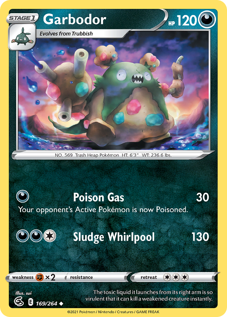 Fusion Strike Garbodor #169/264