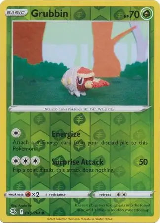 Fusion Strike Grubbin #18/264 reverse holo