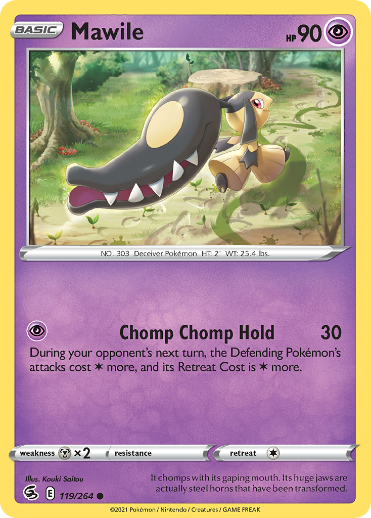 Fusion Strike Mawile #119/264