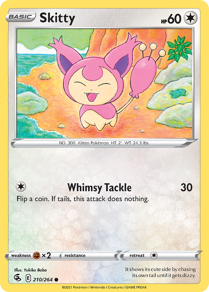Fusion Strike Skitty #210/264
