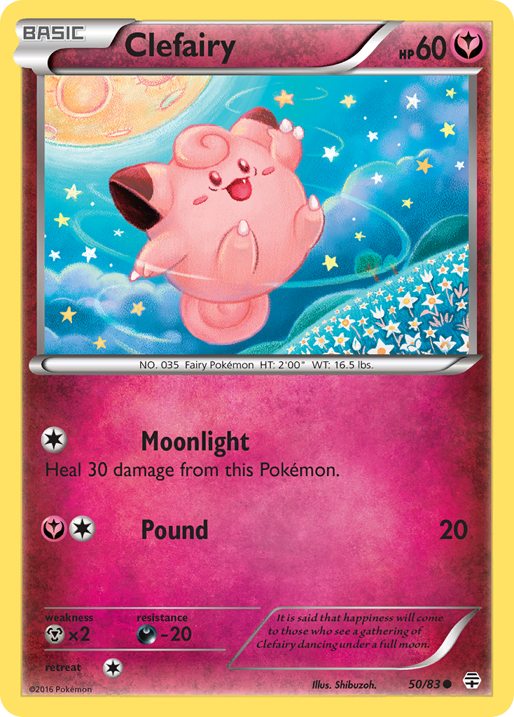 Generations Clefairy #50/83