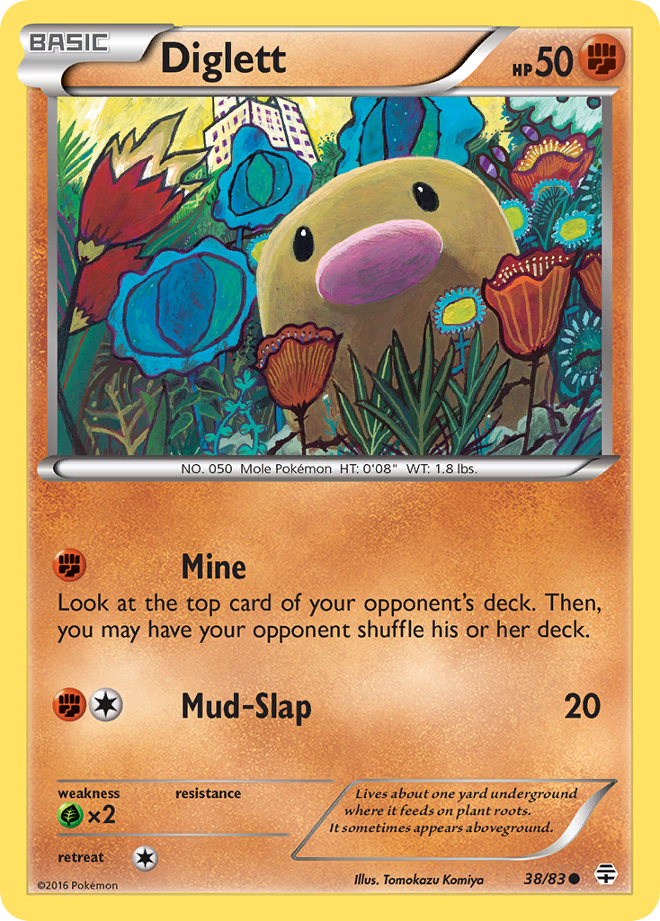Generations Diglett #38/83