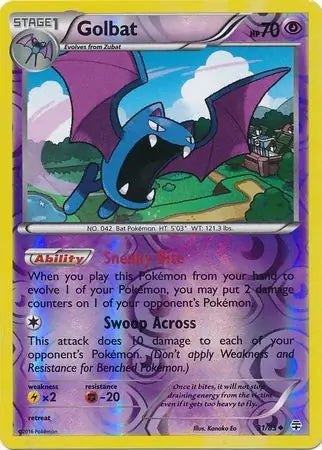 Generations Golbat #31/83 reverse holo