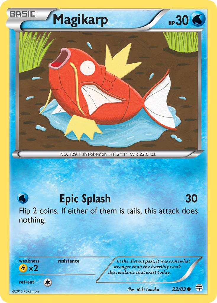 Generations Magikarp #22/83