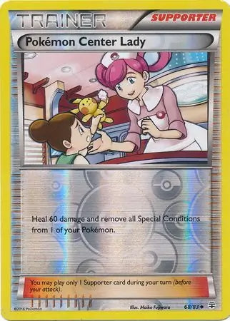 Generations Pokemon Center Lady #68/83 reverse holo