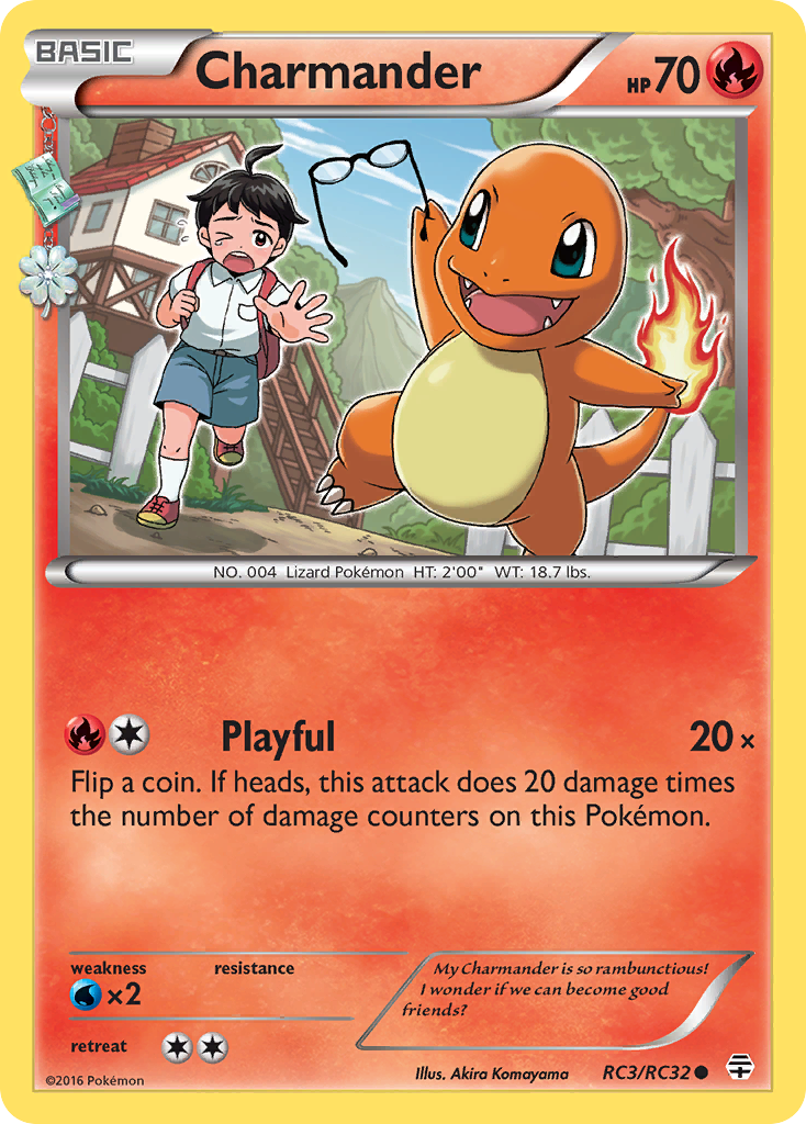 Generations RC3/RC32 Charmander