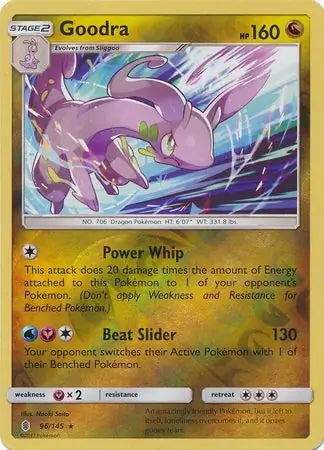 Guardians Rising Goodra #96/145 reverse holo