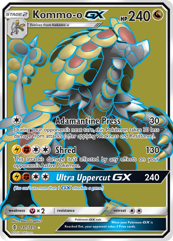 Guardians Rising Kommo-o GX #141/145