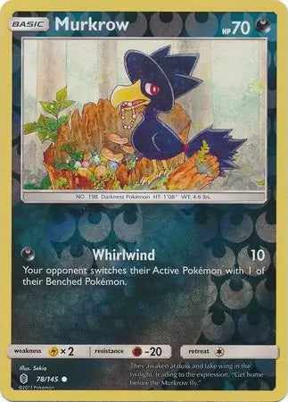 Guardians Rising Murkrow #78/145 reverse holo
