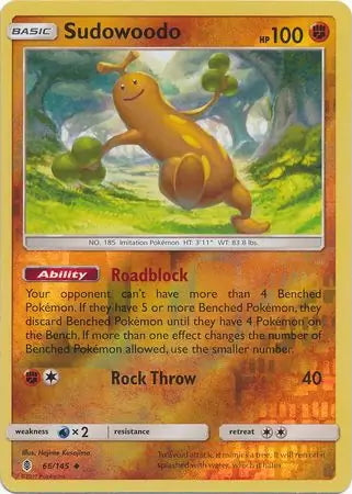 Guardians Rising Sudowoodo #66/145 reverse holo