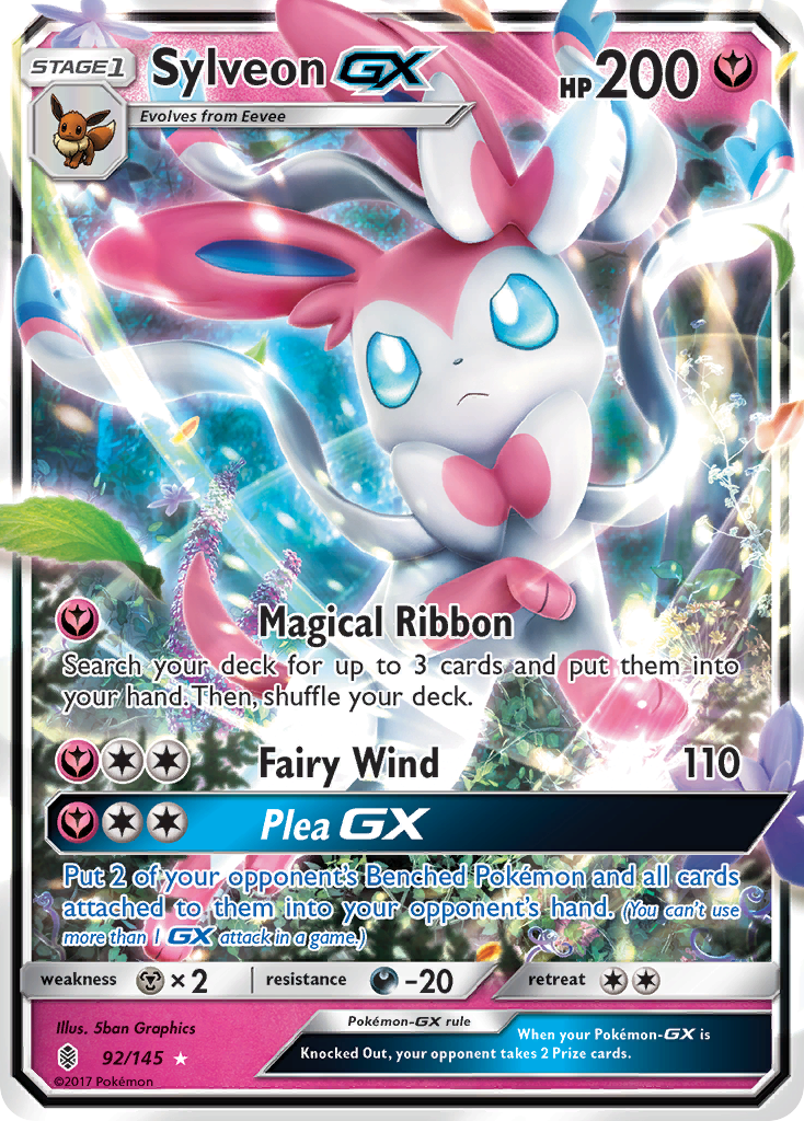 Guardians Rising Sylveon GX #92/145