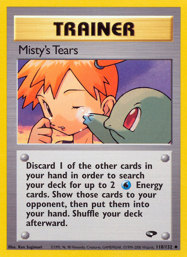 Gym Challenge Misty's Tears #118/132 unlimited