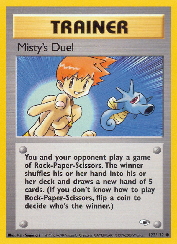 Gym Heroes Misty's Duel #123/132 unlimited