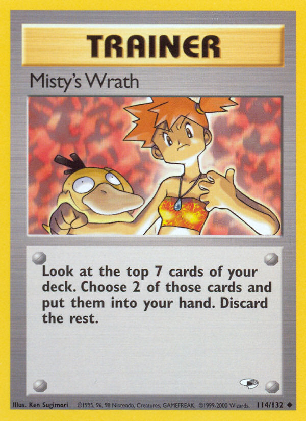 Gym Heroes Misty's Wrath #114/132 unlimited