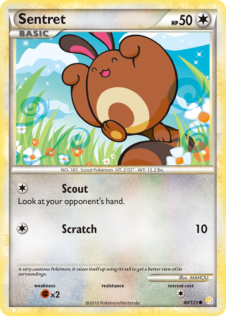 HeartGold SoulSilver Sentret #80/123