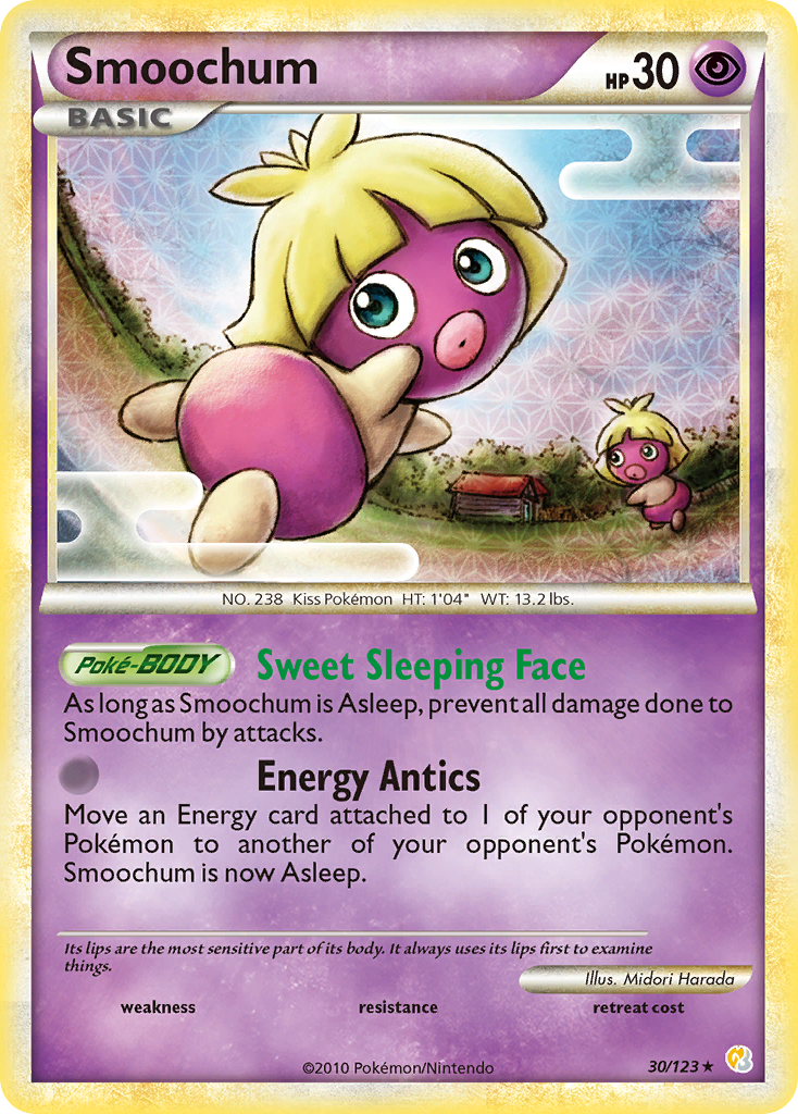 HeartGold SoulSilver Smoochum #30/123
