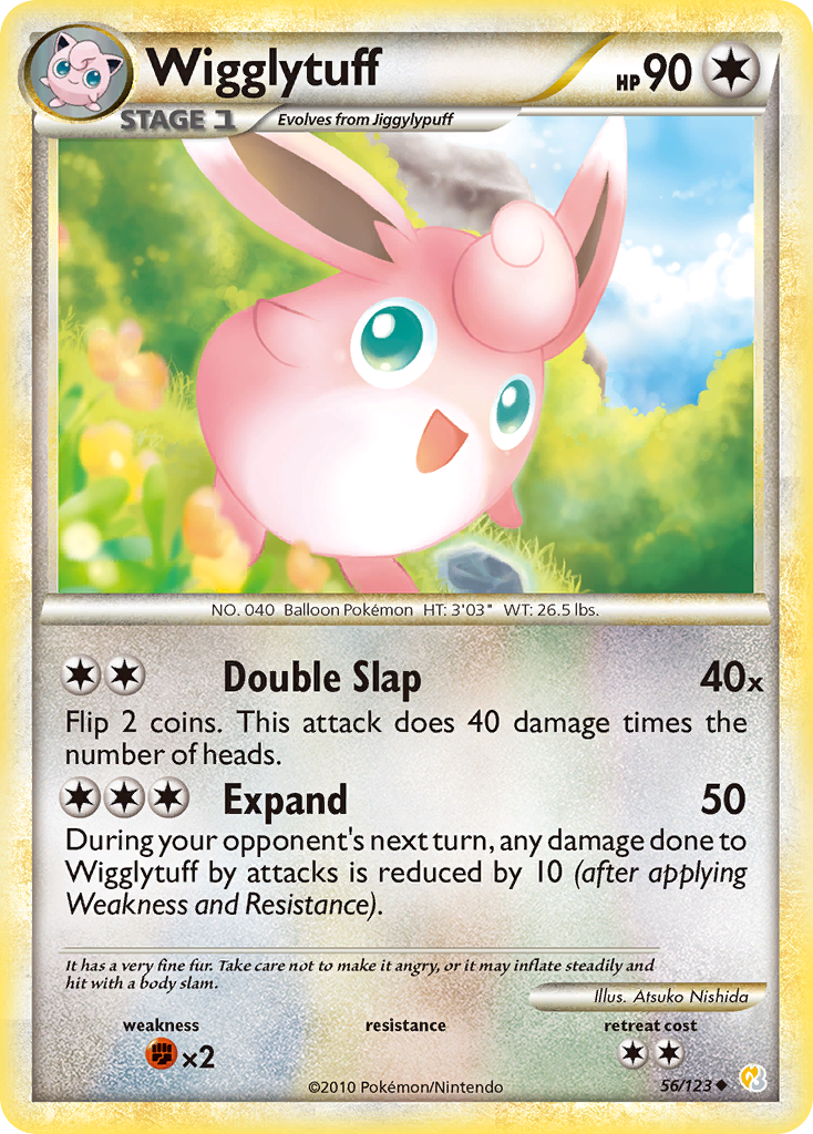 HeartGold SoulSilver Wigglytuff #56/123