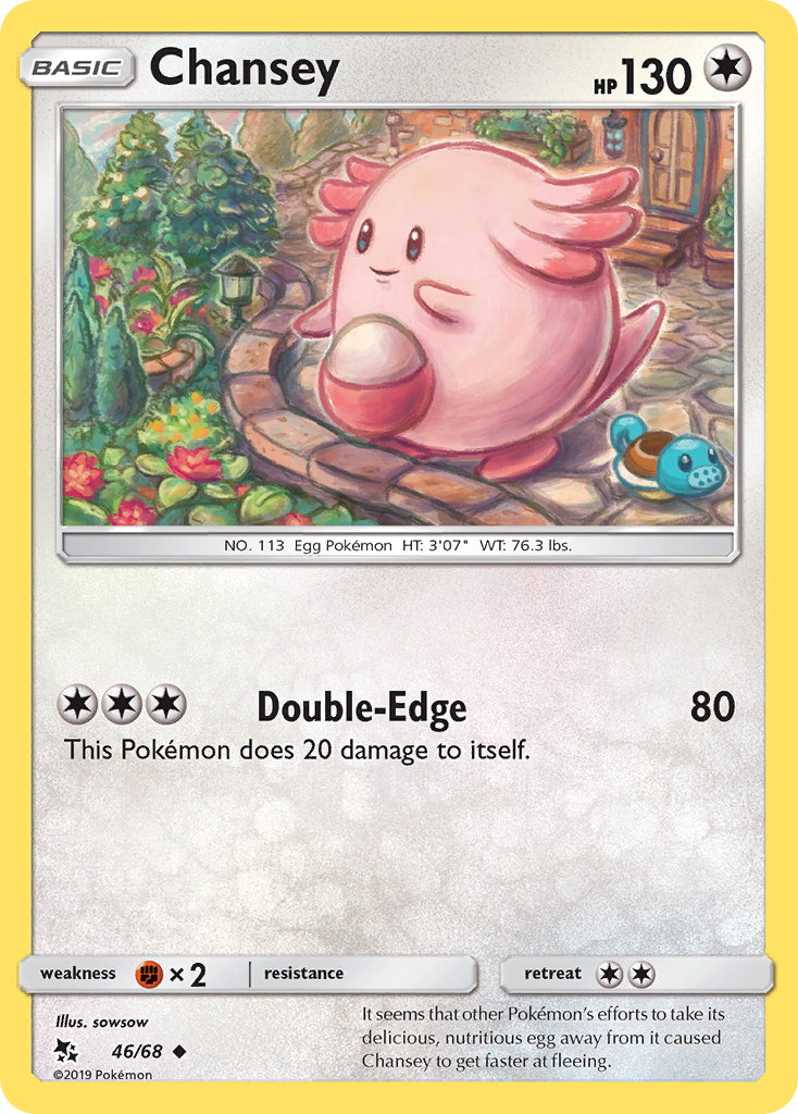 Hidden Fates Chansey #46/68