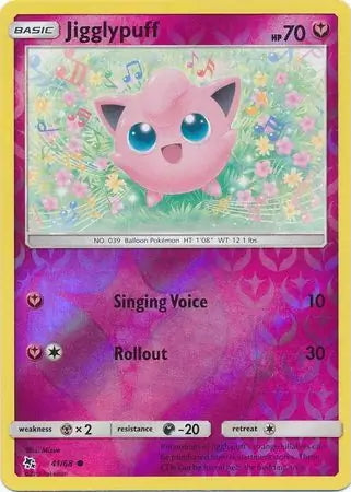 Hidden Fates Jigglypuff #41/68 reverse holo