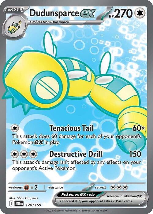 Journey Together Dudunsparce #178/159