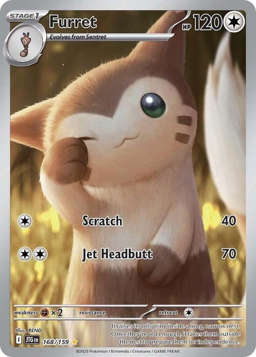 Journey Together Furret #168/159