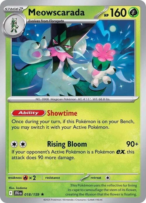 Journey Together Holo Meowscarada #18/159