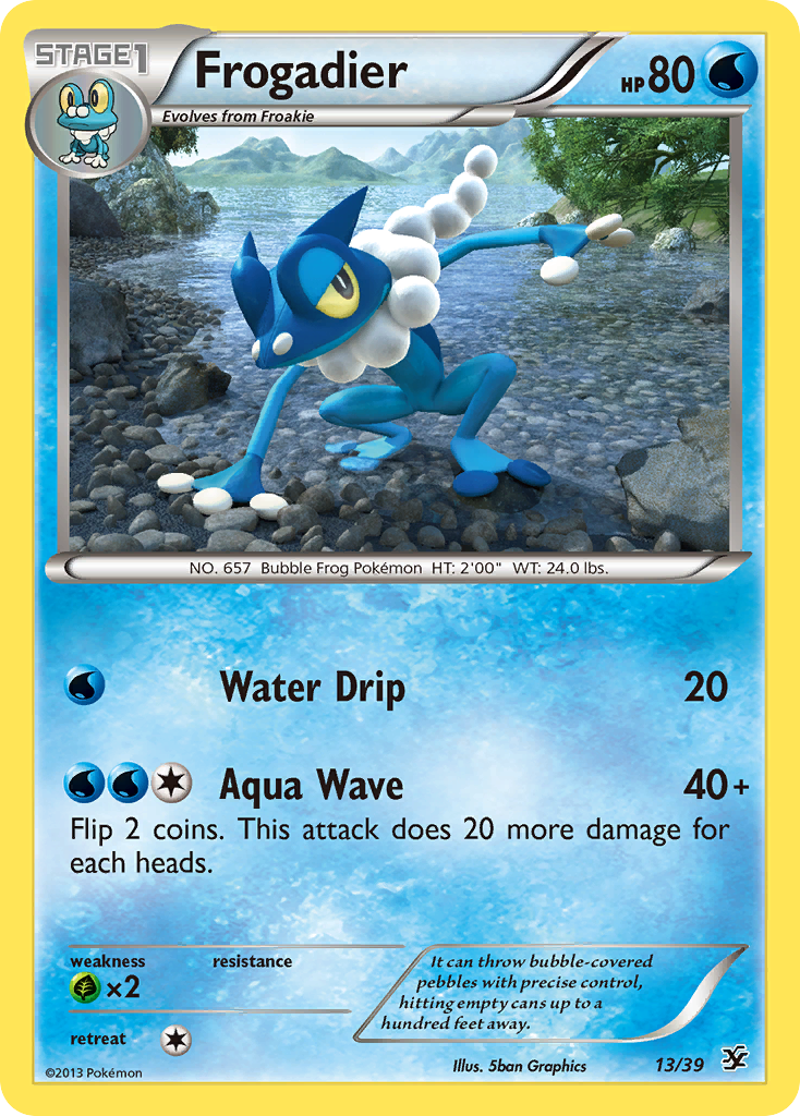 Kalos Starter Set Frogadier #13