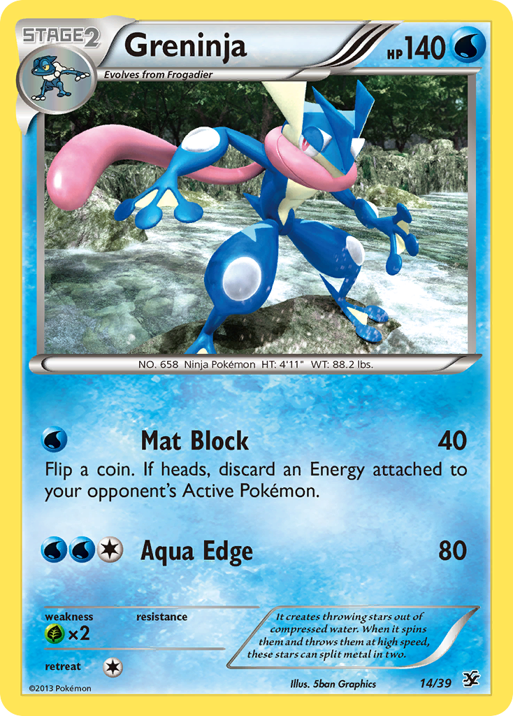 Kalos Starter Set Greninja #14