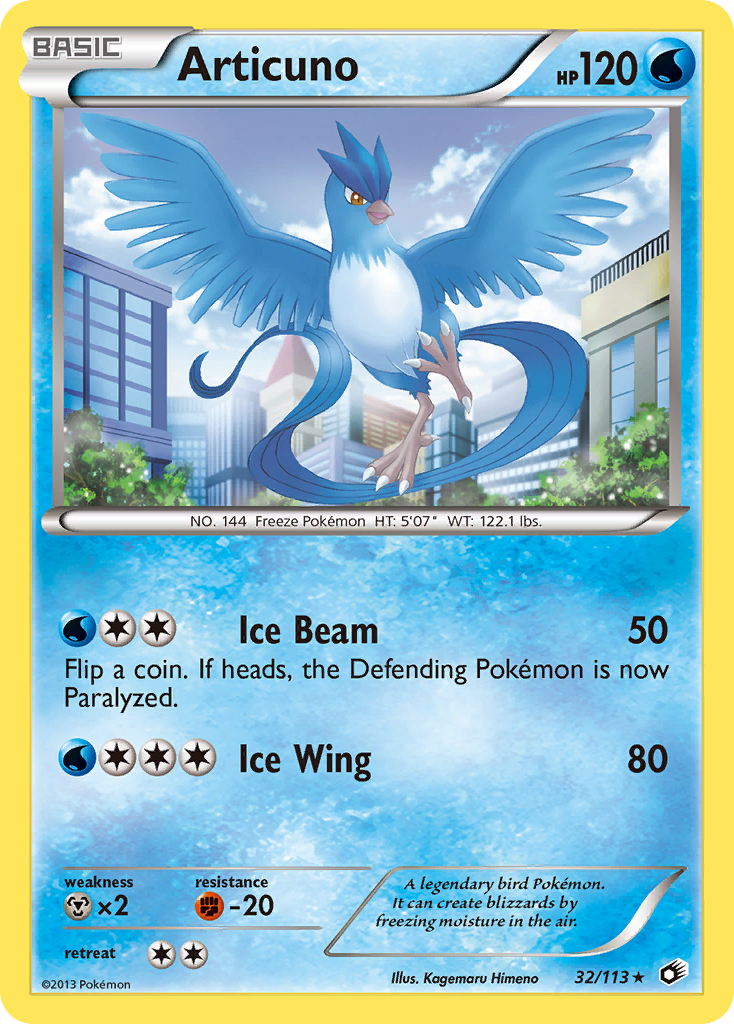 Legendary Treasures Holo Articuno #32/113