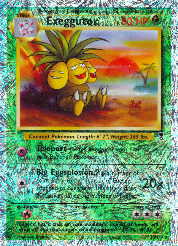 Legendary collection Exeggutor #23/110 reverse holo