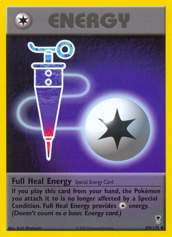 Legendary collection Full Heal Energy #100/110