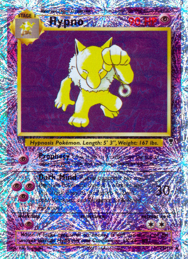 Legendary collection Hypno #25/110 reverse holo