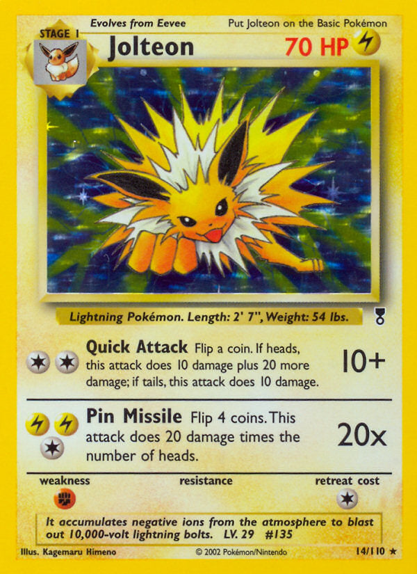 Legendary collection Jolteon #14/110