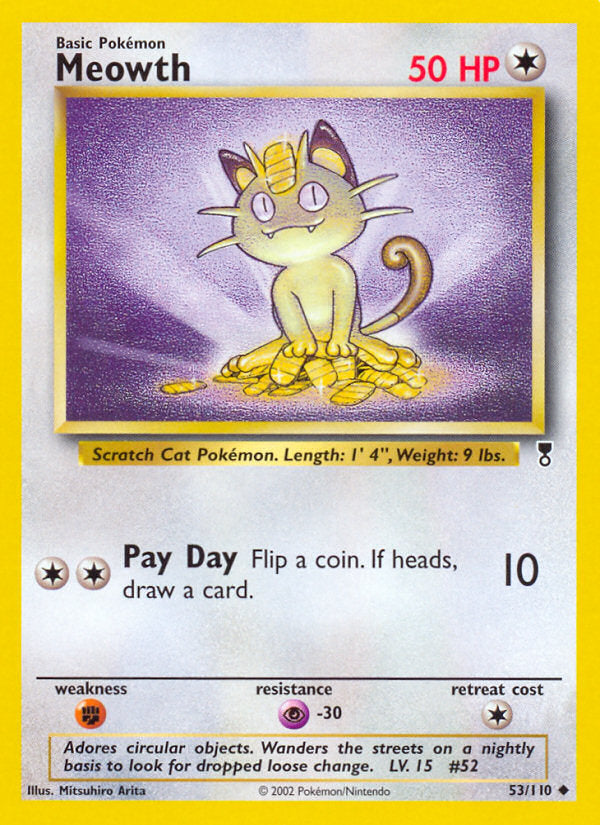 Legendary collection Meowth #53/110