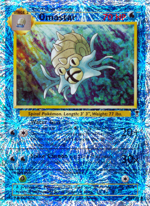 Legendary collection Omastar #58/110 reverse holo