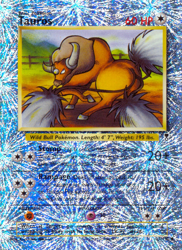 Legendary collection Tauros #65/110 reverse holo