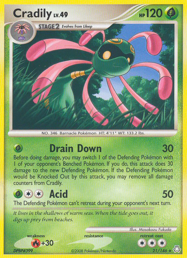 Legends Awakened Cradily #21/146